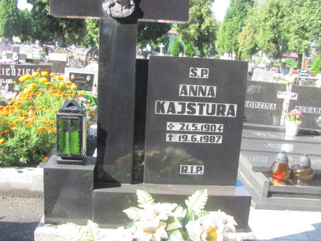 Anna Kajstura 1904 Strumień św. Barbary - Grobonet - Wyszukiwarka osób pochowanych