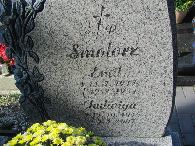 Emil Smolarz 1917 Strumień św. Barbary - Grobonet - Wyszukiwarka osób pochowanych