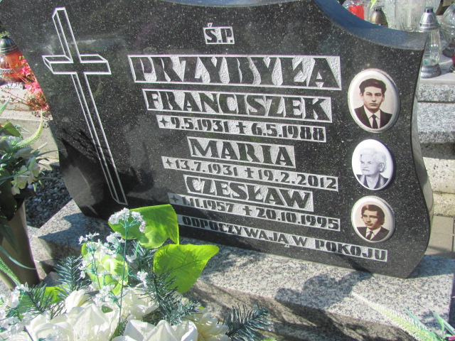 Czesław Przybyła 1957 Strumień św. Barbary - Grobonet - Wyszukiwarka osób pochowanych