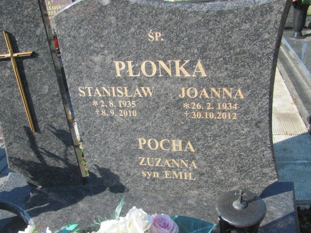 Grób Stanisław Płonka