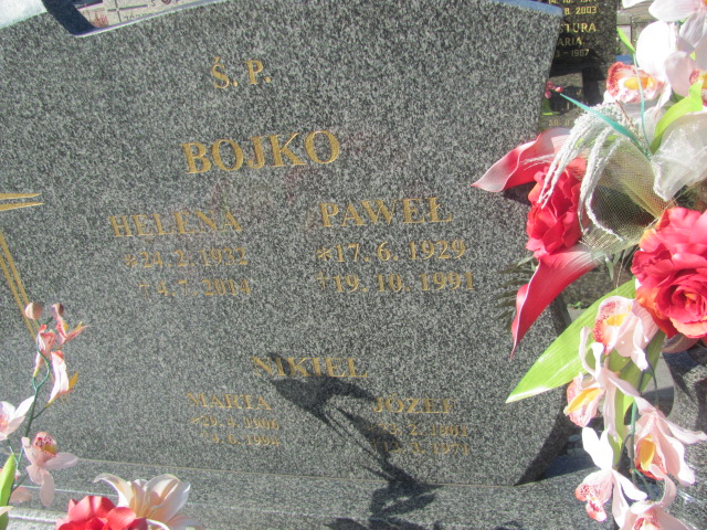 Józef Nikiel 1901 Strumień św. Barbary - Grobonet - Wyszukiwarka osób pochowanych