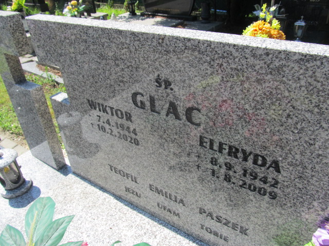 Grób Elfryda Glac