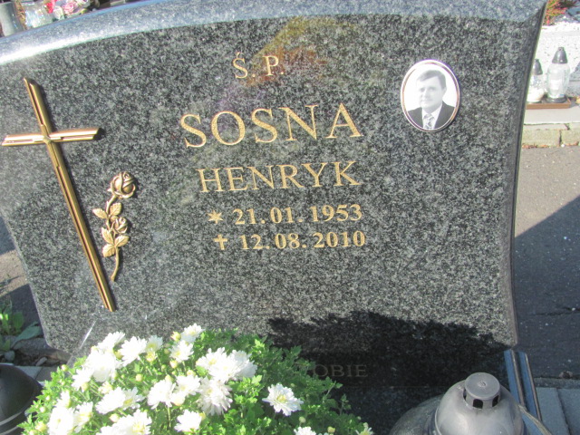 Henryk Sosna 1953 Strumień św. Barbary - Grobonet - Wyszukiwarka osób pochowanych
