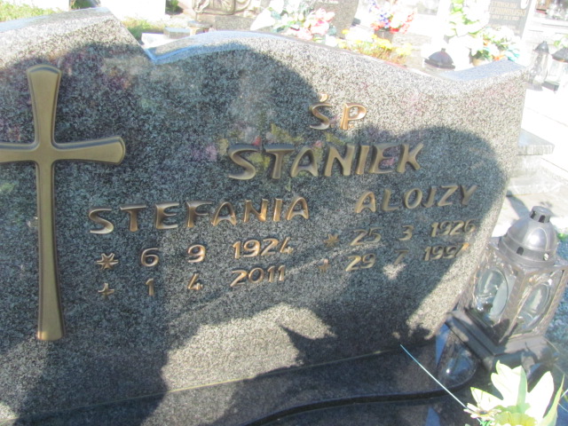 Stefania Staniek 1924 Strumień św. Barbary - Grobonet - Wyszukiwarka osób pochowanych