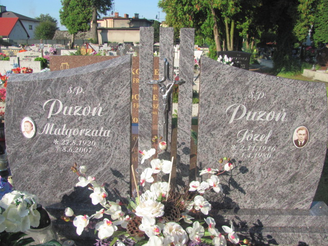 Józef Puzoń 1916 Strumień św. Barbary - Grobonet - Wyszukiwarka osób pochowanych