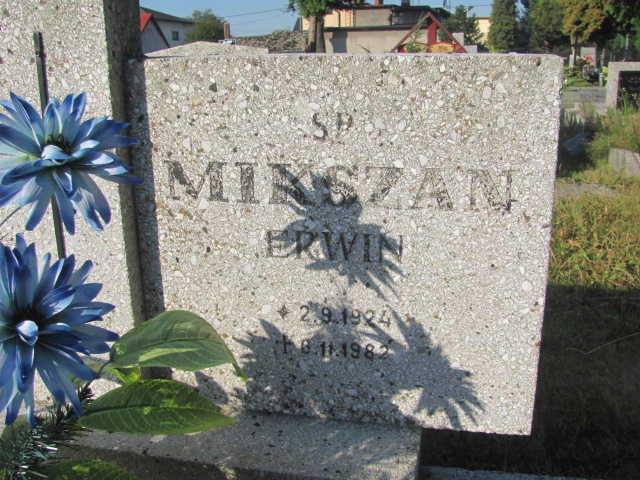 Erwin Mikszan 1924 Strumień św. Barbary - Grobonet - Wyszukiwarka osób pochowanych