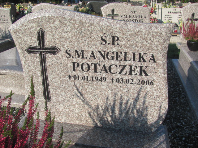 Angelika Potaczek 1949 Strumień św. Barbary - Grobonet - Wyszukiwarka osób pochowanych